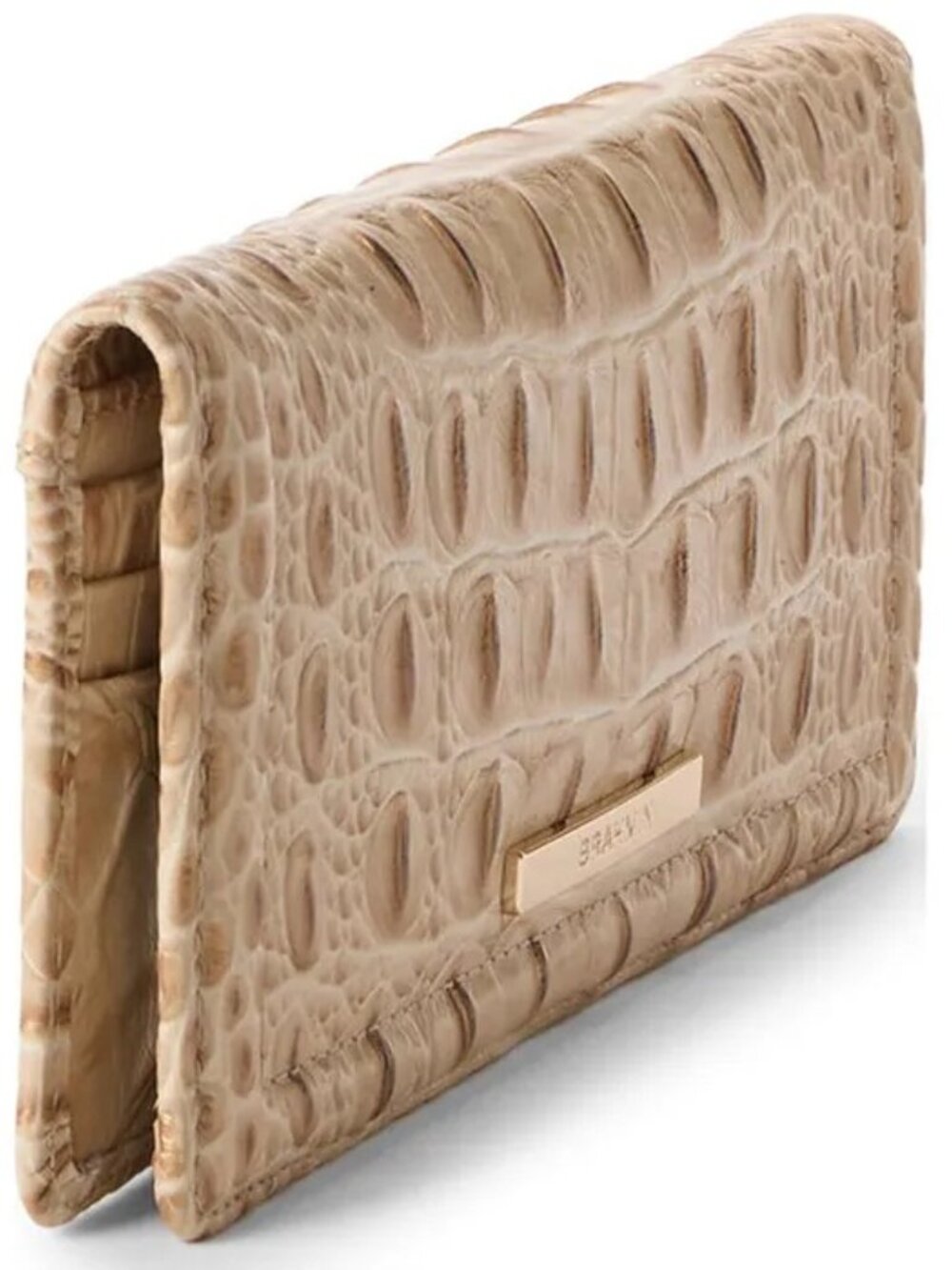 BRAHMIN $125 Ady Bifold Wallet - Alden Road Collection - Toffee NWT! - Picture 3 of 6